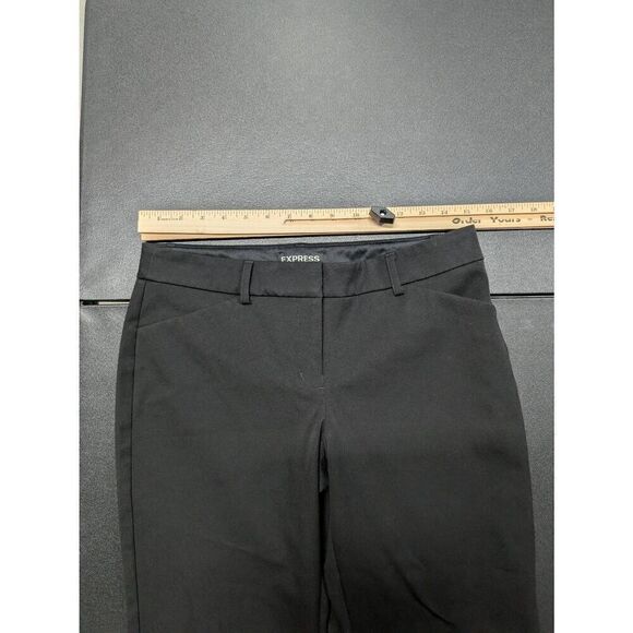Express Editor Crop Low Rise Straight Capri Women's 6 - Picture 6 of 7